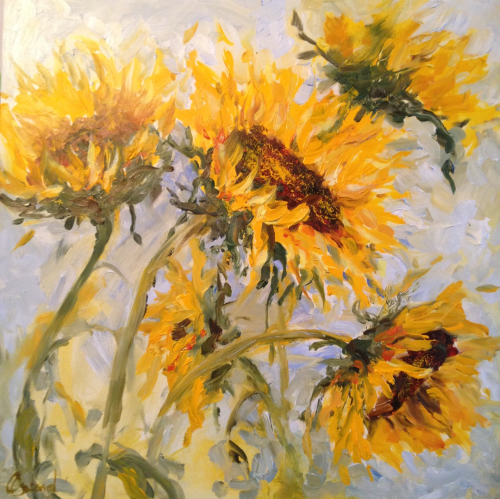 Catherine Osbond - Painting Flowers