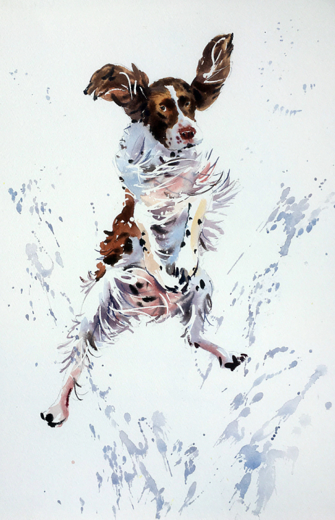 Jake Winkle - Winter Landscape in Watercolour