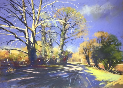 Steve Hall - Pastel Landscapes